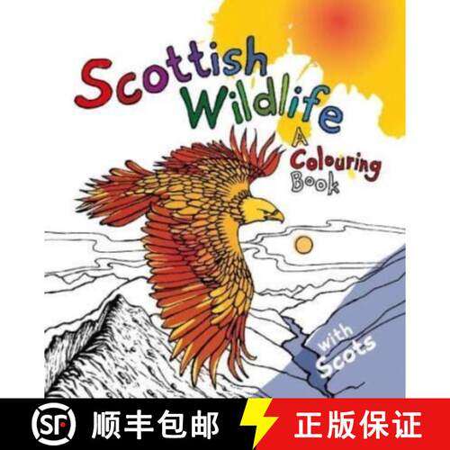 【3-4周达】Scottish Wildlife: A Colouring Book [9781904737650]