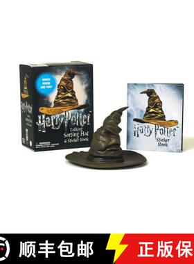 【3-4周达】Harry Potter Talking Sorting Hat and Sticker Book : Which House Are You? [9780762461769]