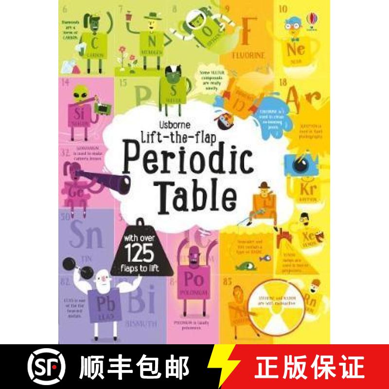 Lift-the-Flap Periodic Table [9781474922661]