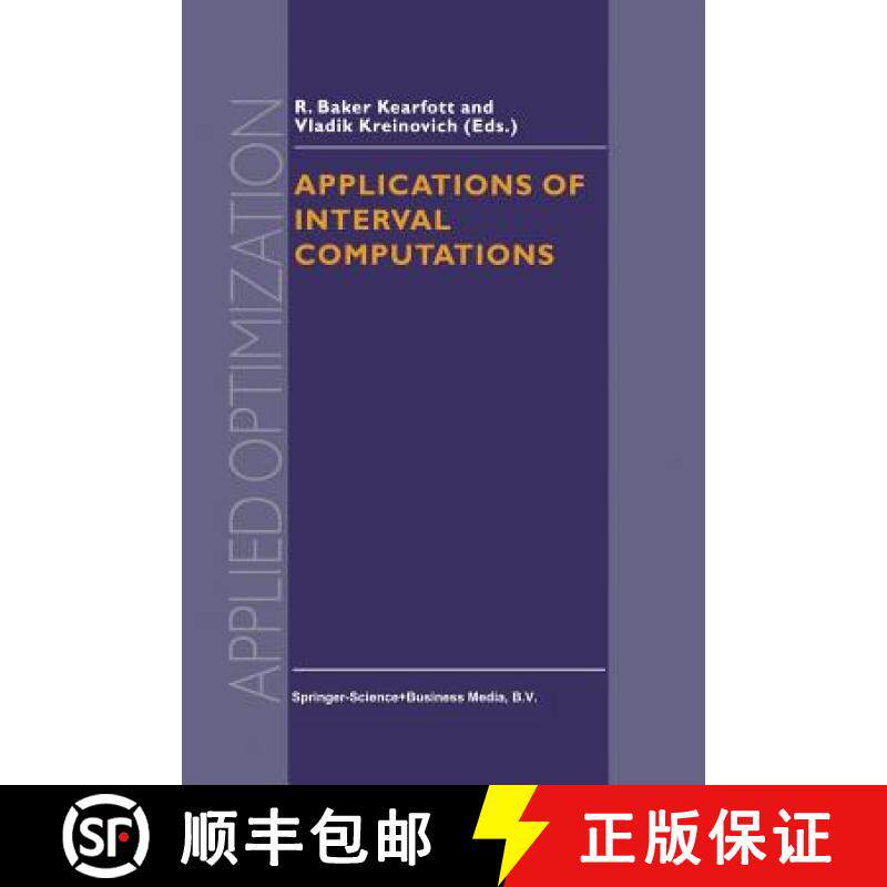 【3-4周达】Applications of Interval Computations [9781461334422]
