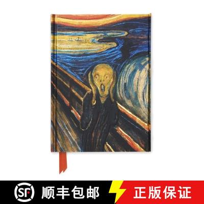 【3-4周达】Edvard Munch: The Scream (Foiled Journal) [9781783613441]