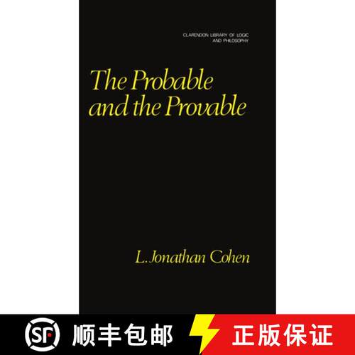 【3-4周达】精装 The Probable and the Provable [9780198244127]