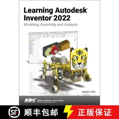 【3-4周达】Learning Autodesk Inventor 2022: Modeling, Assembly and Analysis [9781630574413]