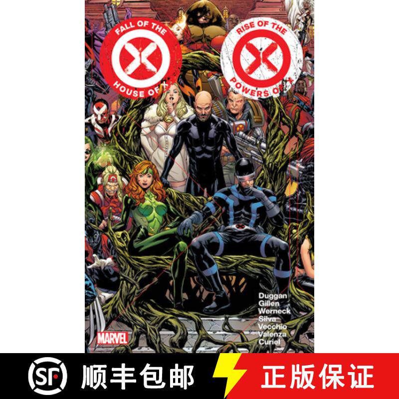 【3-4周达】Fall of The House of X/Rise of The Powers of X [9781302956585]