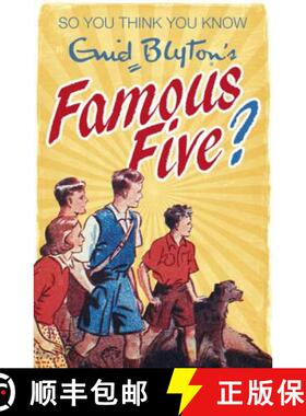 【3-4周达】So You Think You Know: Enid Blyton's Famous Five [9781444921663]