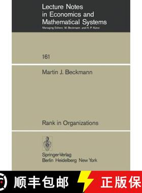 【3-4周达】Rank in Organizations [9783540090885]