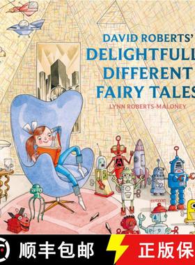 【3-4周达】David Roberts' Delightfully Different Fairy Tales [9781843654759]