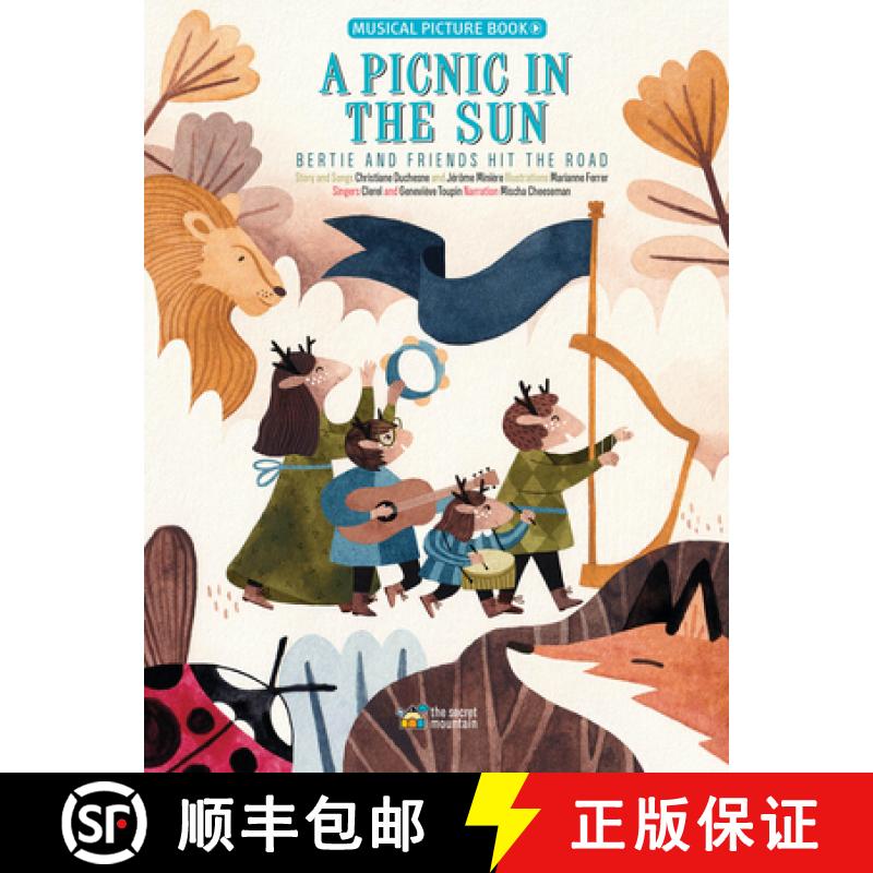 【2-3周达】A Picnic in the Sun: Bertie and Friends Hit the Road [9782925108696]
