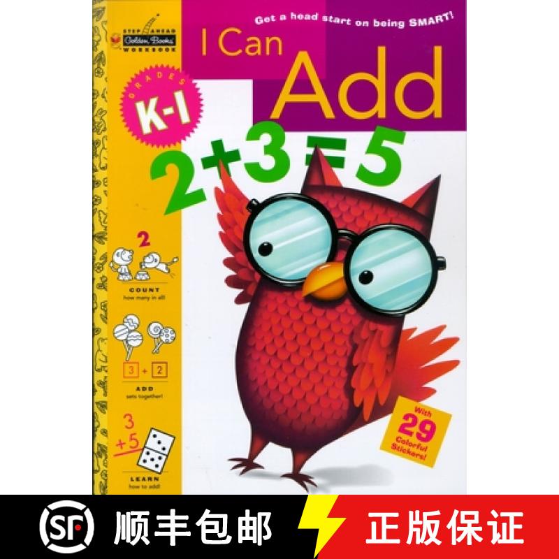 【3-4周达】Step ahead Beginning to Add (Step Ahead Golden Books Workbook) [9780307035905]