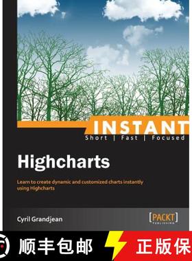 预订 Instant Highcharts Starter [9781849697545]