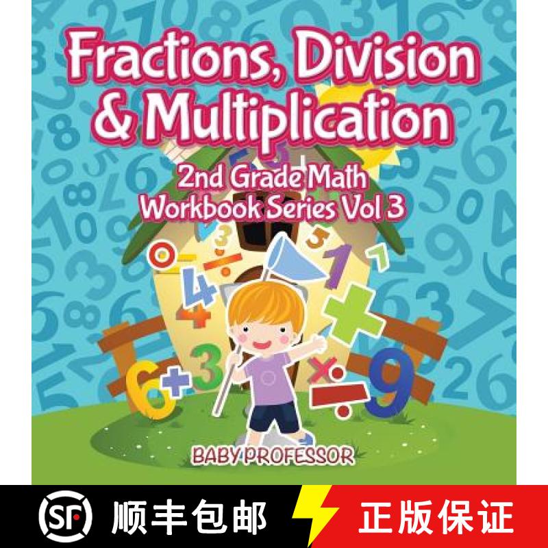 【3-4周达】Fractions, Division & Multiplication | 2nd Grade Math Workbook Series Vol 3 [9781683055358]