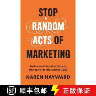 Stop for Acts Growth 9781544502533 CEOs Market Random Practical Deliberate Marketing Mid Strategies 预订