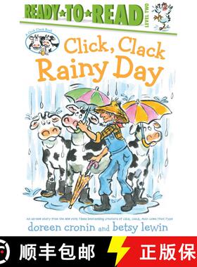【3-4周达】Click, Clack Rainy Day/Ready-to-Read Level 2 [9781665911146]