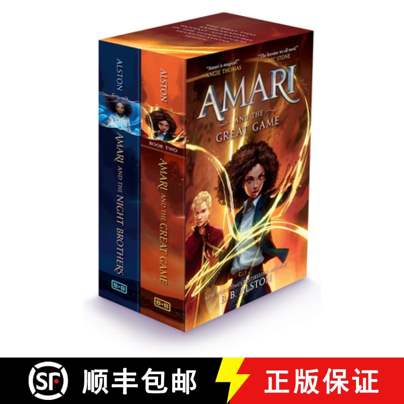 【3-4周达】Amari and the Night Brothers / Amari and the Great Game: Amari and the Night Brothers, Ama... [9780063274259]