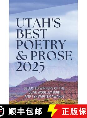 【3-4周达】Utah's Best Poetry & Prose 2025 [9798988576761]