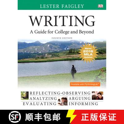 【3-4周达】Writing: A Guide for College and Beyond, MLA Update Edition [9780134586359]
