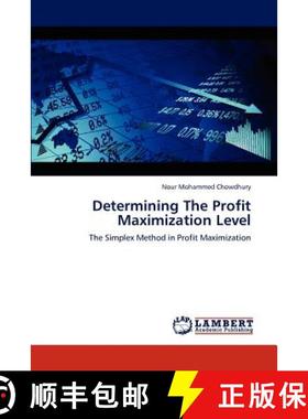 预订 Determining The Profit Maximization Level [9783848484812]