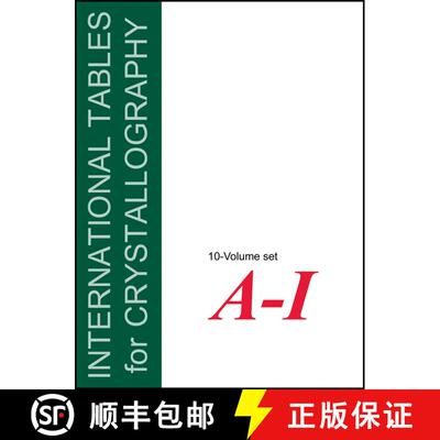 【3-4周达】精装 International Tables for Crystallography – 7th Edition, 10 Vol Set [9781394313112]