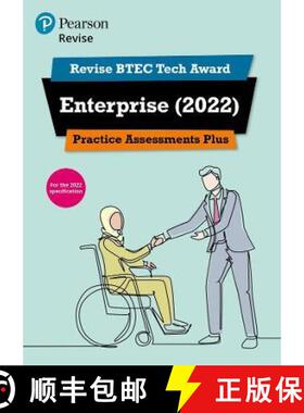 【3-4周达】Pearson REVISE BTEC Tech Award Enterprise 2022 Practice Assessments Plus - 2025 and 2026 e... [9781292436258]