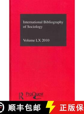 【3-4周达】IBSS: Sociology: 2010 Vol.60: International Bibliography of the Social Sciences [9780415692922]
