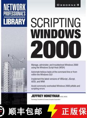 预订 Scripting Windows 2000 [9780072124446]