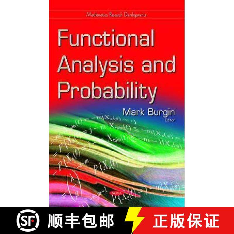 【3-4周达】Functional Analysis and Probability  *PLEASE SEND BURGIN THE FINAL VERSION FOR REVIEW BEFO... [9781634826198]