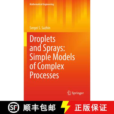 【3-4周达】Droplets and Sprays: Simple Models of Complex Processes [9783030997489]