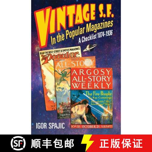 【3-4周达】VINTAGE S.F. in the Popular Magazines: A Checklist 1874-1936 [9780648752219]