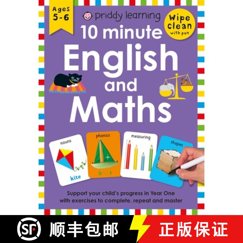 【3-4周达】10 Minute English & Maths [9781783417933]