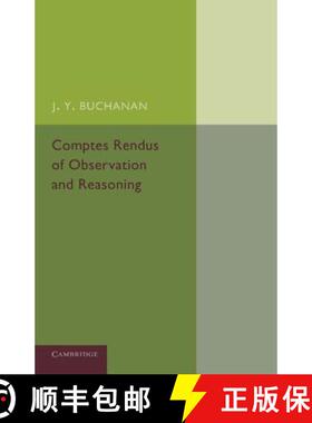 【3-4周达】Comptes Rendus of Observation and Reasoning [9781107653580]
