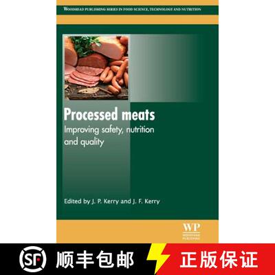 【3-4周达】Processed Meats: Improving Safety, Nutrition and Quality [9780081017265]