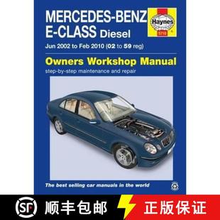 【3-4周达】Mercedes-Benz E-Class Diesel (02 to 10) Haynes Repair Manual [9780857337108]