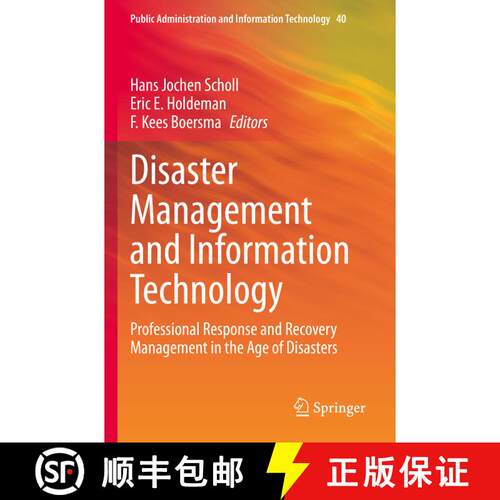 【3-4周达】Disaster Management and Information Technology: Professional Response and Recovery Managem... [9783031209413]