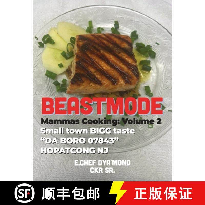 【3-4周达】BEASTMODE/MAMMAS COOKING VOL 2 : Small town BIGG taste DA BORO 07843 HOPATCONG NJ [9798890274373]