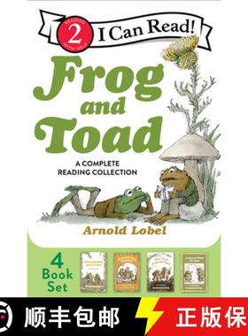 【3-4周达】Frog and Toad: A Complete Reading Collection: A Box Set of All 4 Books from the Classic An... [9780062983428]