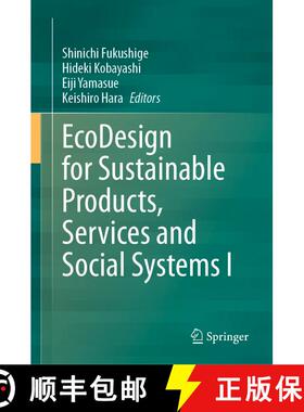 【3-4周达】EcoDesign for Sustainable Products, Services and Social Systems I [9789819938179]