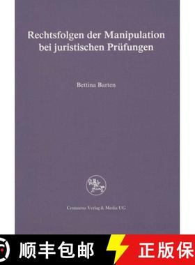 【3-4周达】Rechtsfolgen der Manipulation bei juristischen Pruefungen [9783890859668]