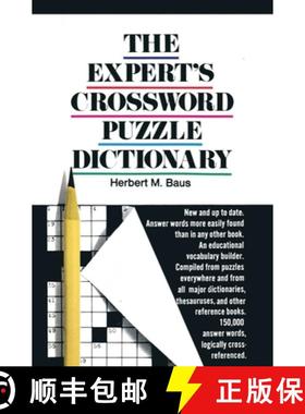 【3-4周达】The Expert's Crossword Puzzle Dictionary [9780385047883]