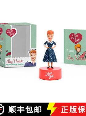 【3-4周达】I Love Lucy: Lucy Ricardo Talking Bobble Figurine [With Book(s)] [9780762471775]