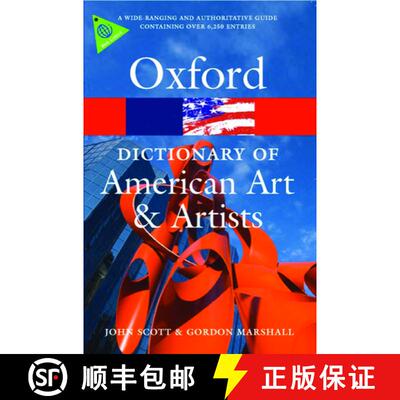 【3-4周达】牛津美国艺术（家）词典 The Oxford Dictionary of American Art and Artists [9780195373219]
