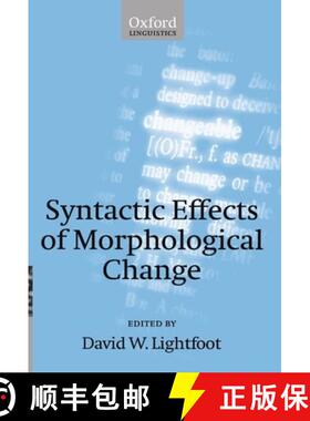 【3-4周达】Syntactic Effects of Morphological Change [9780199250691]