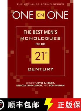 预订 One on One : The Best Men's Monologues for the 21st Century [9781557837011]