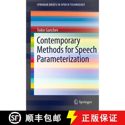 【3-4周达】Contemporary Methods for Speech Parameterization [9781441984463]