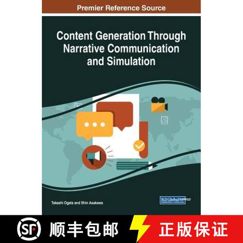 【3-4周达】精装 Content Generation Through Narrative Communication and Simulation [9781522547754]