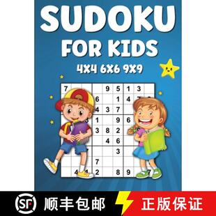 【3-4周达】Sudoku for Kids: Sudoku Book for Children, Fun Activity Book [9789662773200]