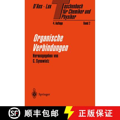 【3-4周达】精装 Taschenbuch für Chemiker und Physiker : Band II Organische Verbindungen (4. Auflage ... [9783540122630]