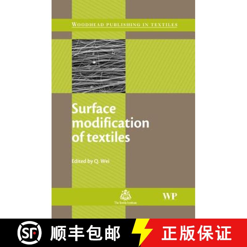 【3-4周达】Surface Modification of Textiles [9781845694197]