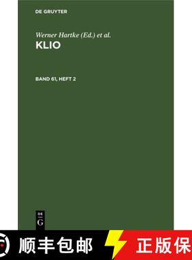 【3-4周达】Klio. Band 61, Heft 2 [9783112532577]