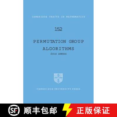 【3-4周达】精装 Permutation Group Algorithms: - Permutation Group Algorithms [9780521661034]