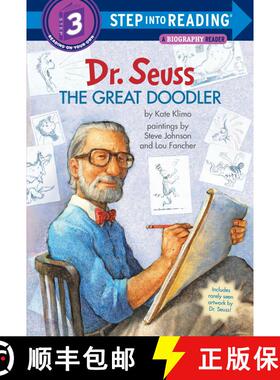 【3-4周达】Dr. Seuss: The Great Doodler: Step into Reading Lvl 3 [9780553497601]